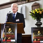 Der Theologe Prof. Dr. Marius van Leeuwen beim Referat über die Aktualität der Remonstranten